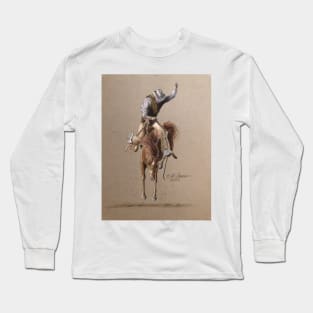 Bronc Riding Long Sleeve T-Shirt